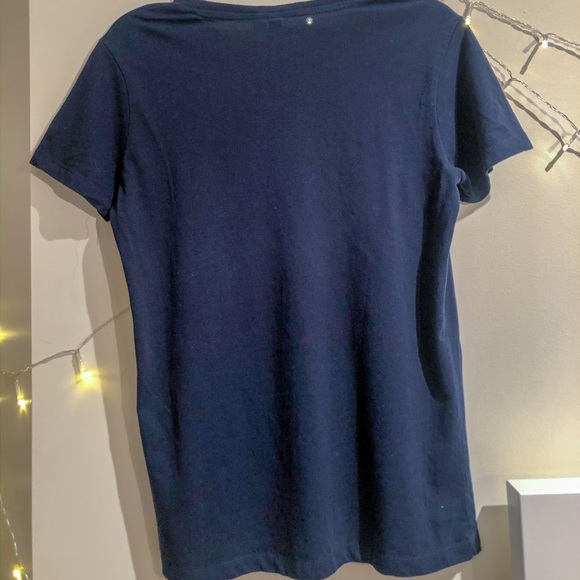 plain navy ASOS t-shirt! - Picture 2 of 2